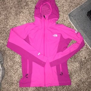 Pink North Face